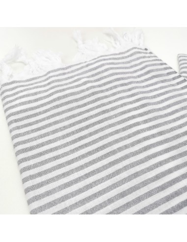 Traditional Turkish pareo towel Navy 100% cotton Oeko-Tex certified