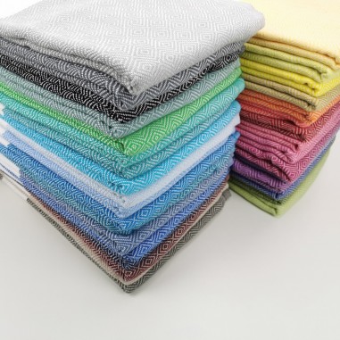 Diamond Turkish towel multicolor wholesale