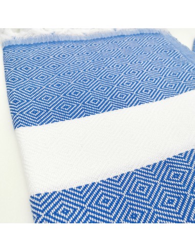 Fouta chevrons Diamant 100x175cm 100% coton certifié Oekotex®