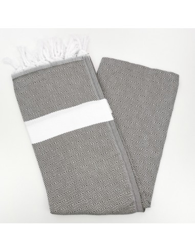 Diamond Turkish peshtemal beach towel