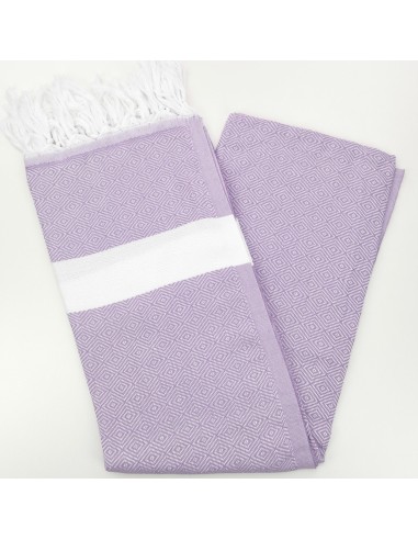 Diamond Turkish peshtemal beach towel