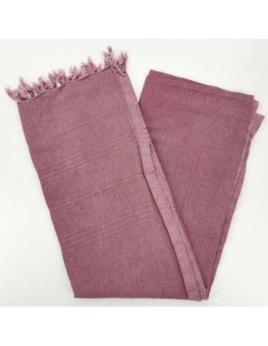 Fouta stonewashed Sultan vintage 100% coton certifié Oekotex