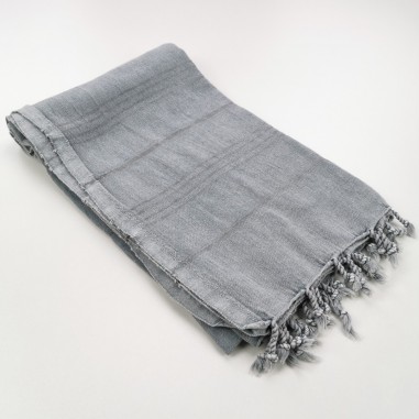 stonewashed Turkish towel grey