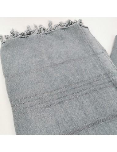 Fouta stonewashed Sultan vintage 100% coton certifié Oekotex