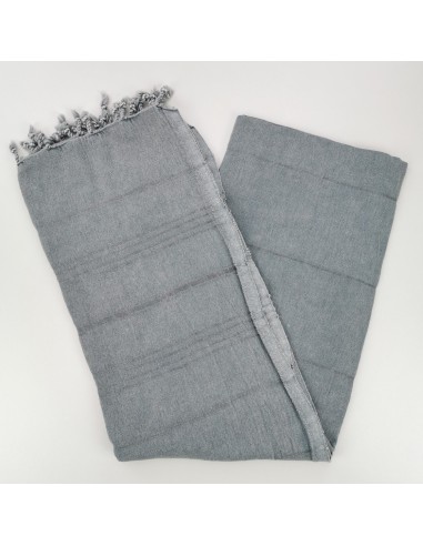 Fouta stonewashed Sultan vintage 100% coton certifié Oekotex