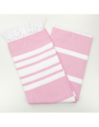 Herringbone Turkish peshtemal beach towel
