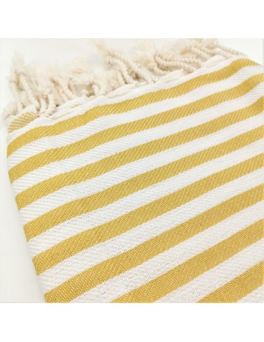 Herringbone weave Turkish peshtemal beach towel Oblik