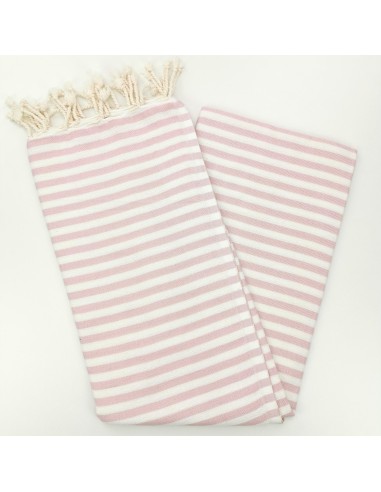 Herringbone weave Turkish peshtemal beach towel Oblik