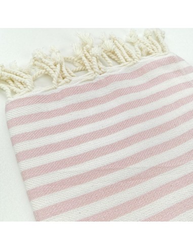 Herringbone weave Turkish peshtemal beach towel Oblik