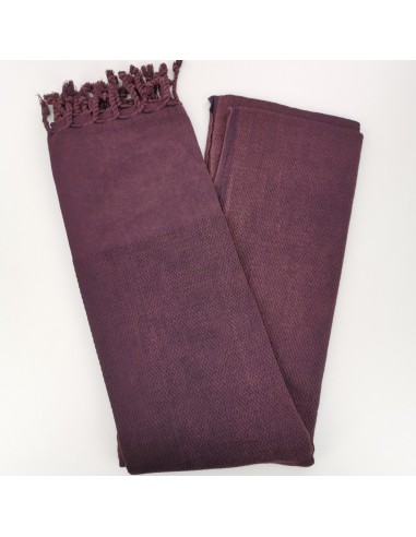 Fouta stonewashed nid d'abeille Honeycomb 100% coton certifié Oekotex®