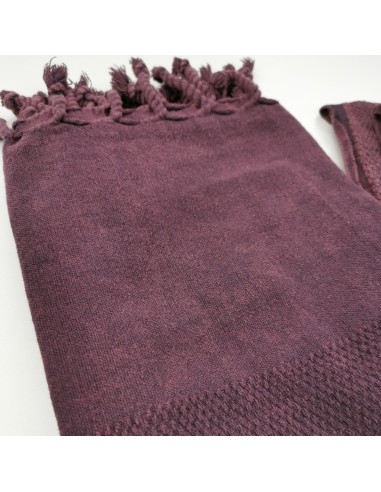 Fouta stonewashed nid d'abeille Honeycomb 100% coton certifié Oekotex®
