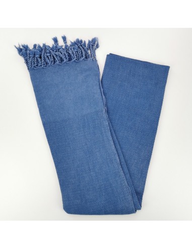 Honeycomb woven stonewashed Turkish peshtemal towel Oeko-Tex
