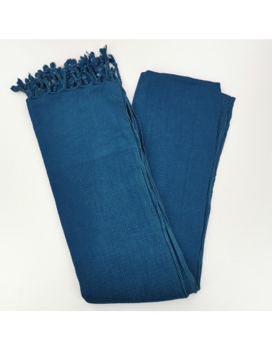Honeycomb woven stonewashed Turkish peshtemal towel Oeko-Tex