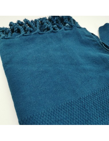 Fouta stonewashed nid d'abeille Honeycomb 100% coton certifié Oekotex®