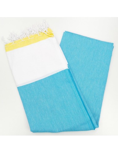 Turkish peshtemal towel tricolor Yacht 100% cotton Oeko-Tex certified