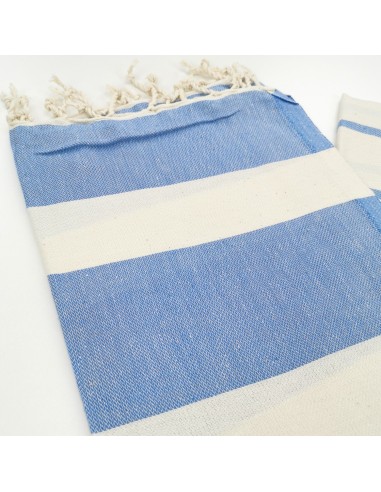 Fouta plate coton naturel certifié Oekotex®