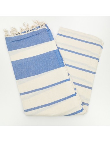 Fouta plate coton naturel certifié Oekotex®