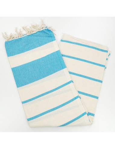 Fouta plate coton naturel certifié Oekotex®