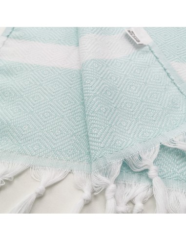 Mini fouta chevrons Diamant 45x90cm 100% coton certifié Oekotex®