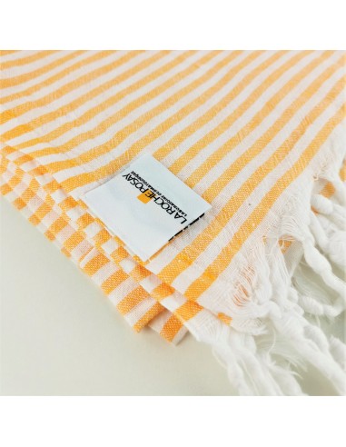 paréo coton avec logo personnalisé