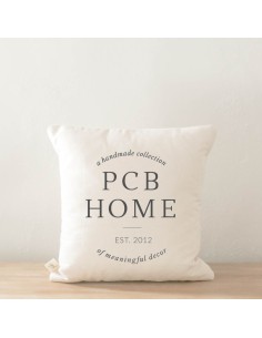 taie oreiller logo imprimé 2