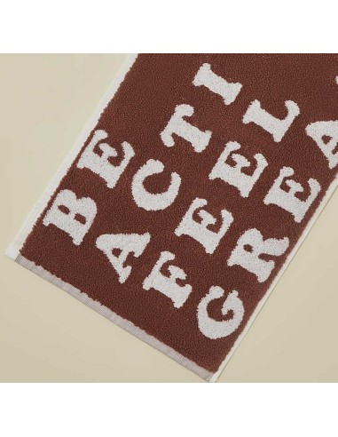 serviette de sport jacquard sur mesure