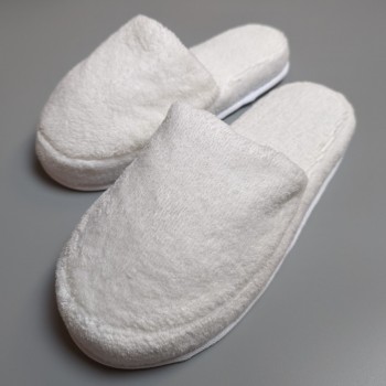 luxury terry cotton slippers