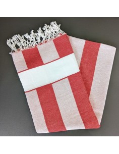 Turkish beach towel Cabana with vertical stripes unique design