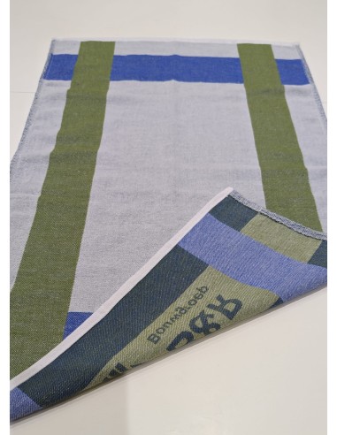 torchon coton jacquard