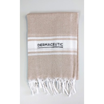 custom promotional turkish towel with logo embroidery