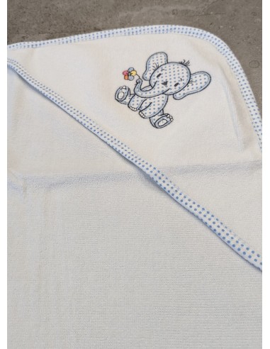 Cape de bain logo brodé sur mesure