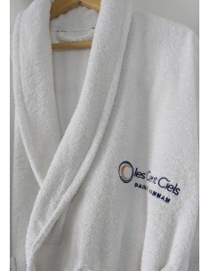 cotton bathrobe logo