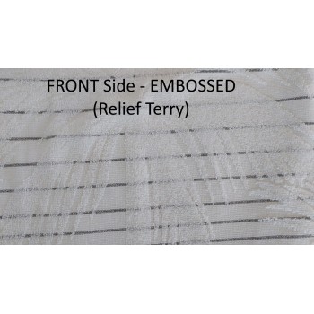 relief terry jacquard woven peshtemal towel