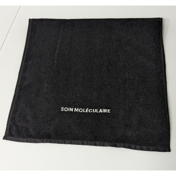 custom color towel with logo embroidery