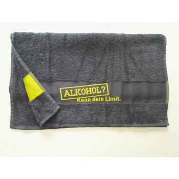 promotional logo terry cotton towel