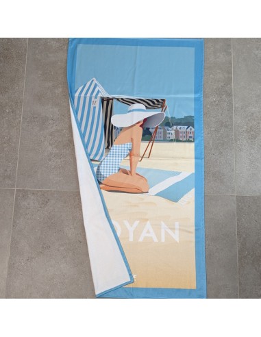 digital printed beach towel
