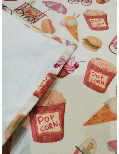 serviette impression quadri