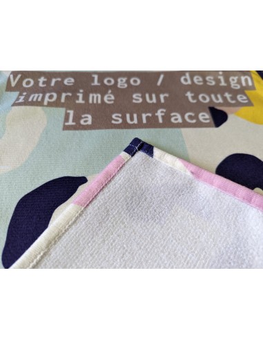 printed polyester towel