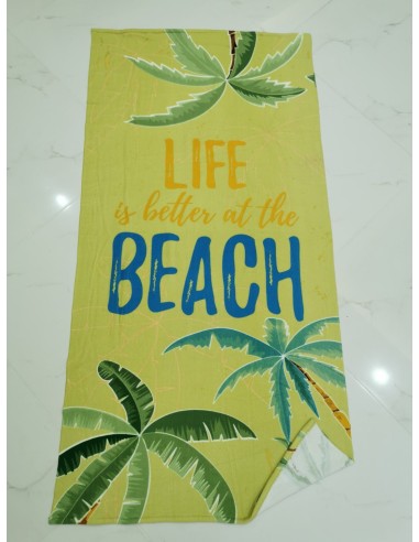 custom printed microfibre beach towel