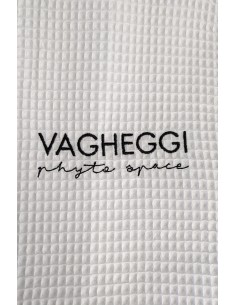 waffle beach towel logo embroidered