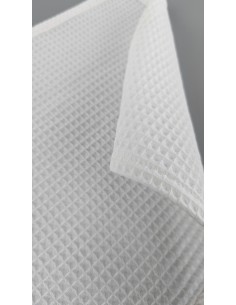 waffle beach towel logo embroidered 2