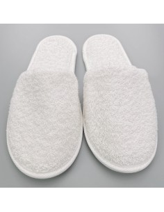 chaussons eponge premium hotel logo 2