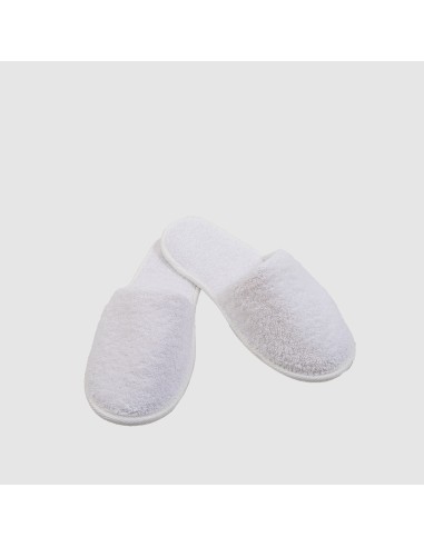 Chaussons de bain éponge premium avec broderie de logo personnalisée
