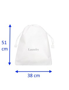 promotional laundry bag logo printed 2
