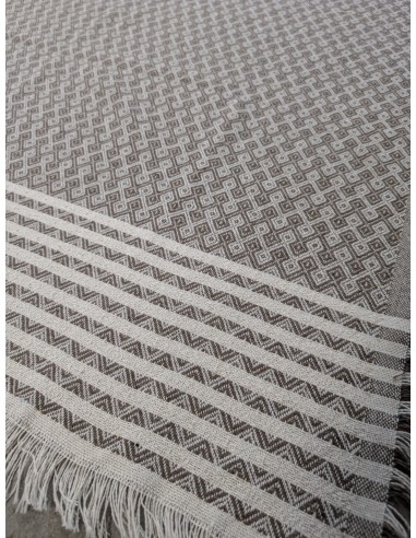 Herringbone XXL Turkish peshtemal beach blanket throw
