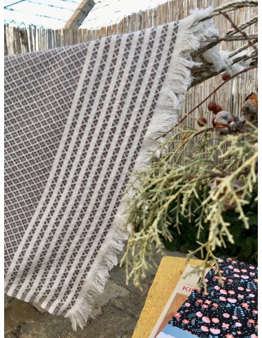 Herringbone XXL Turkish peshtemal beach blanket throw
