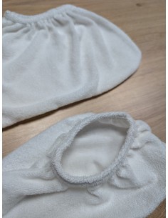 Washable terry overshoes 2