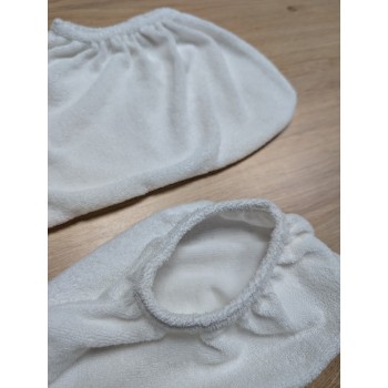 reusable elastic terry overshoes