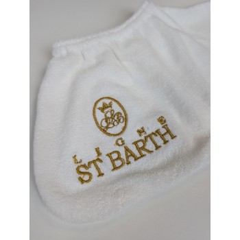 personalized terry fabric overshoes with custom logo