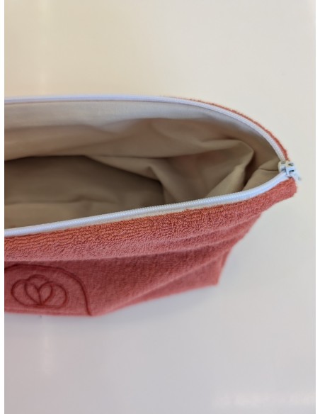 terry cotton bag custom logo embroidery